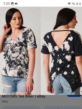 Nwt Affliction Fast And Furious Graphic Tee Muli Size